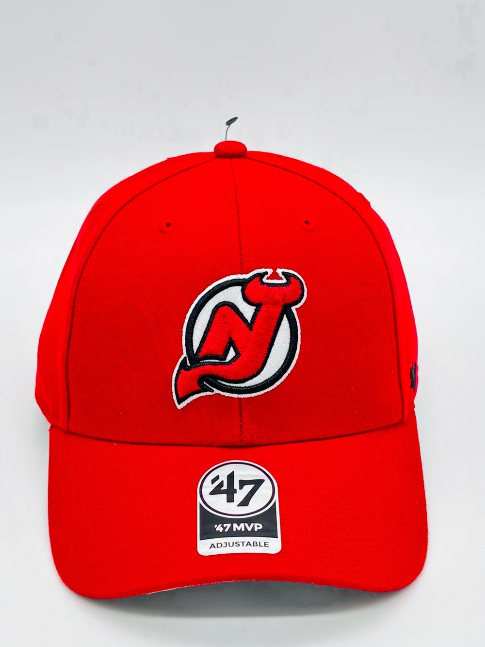 47 Brand New Jersey Devils MVP Adjustable Hat Red NHL Hockey Strapback Cap OSFA